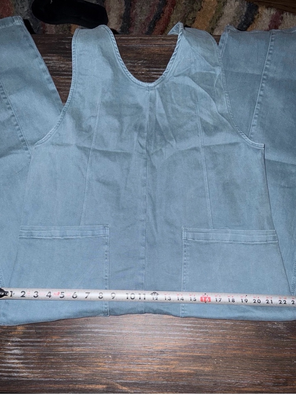 Zenana Denim Jumpsuit Overalls Women Relaxed Baggy NWOT - Picture 11 of 12